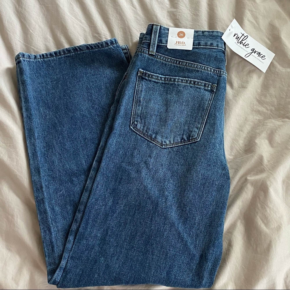 Straight leg high quality denim